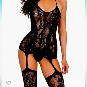 NEW/Never worn. One Size. Probably fits up to 14. Sexy